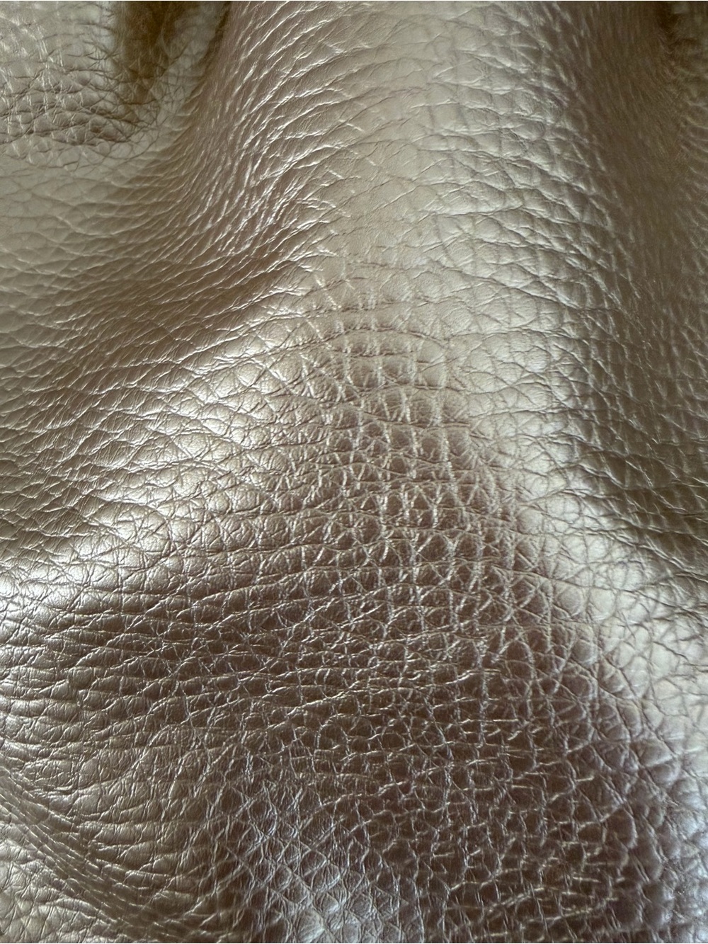 Gold Metallic Drawstring Backpack Bag - Picture 3 of 9